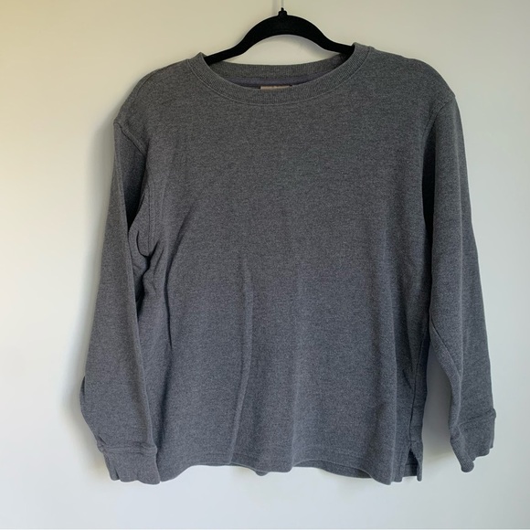 Vintage LL Bean Sweatshirt waffle - Picture 1 of 7